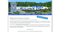 Desktop Screenshot of heuer-sachsen.de